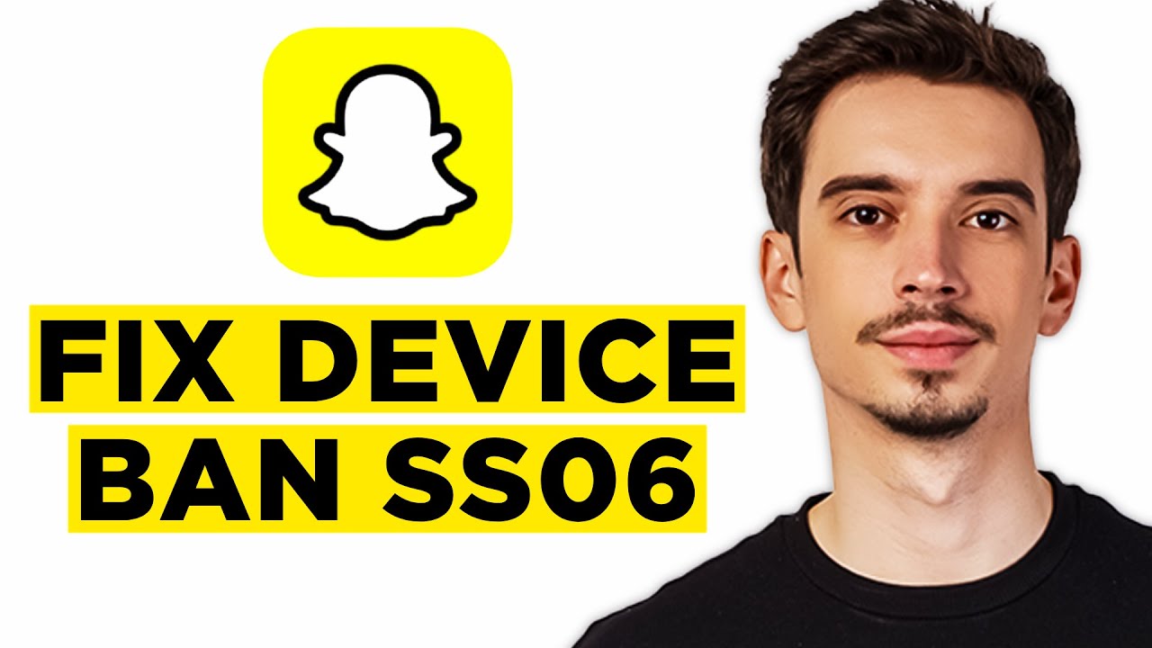 How To Fix Snapchat Device Ban SS06 (2026) - Full Guide!