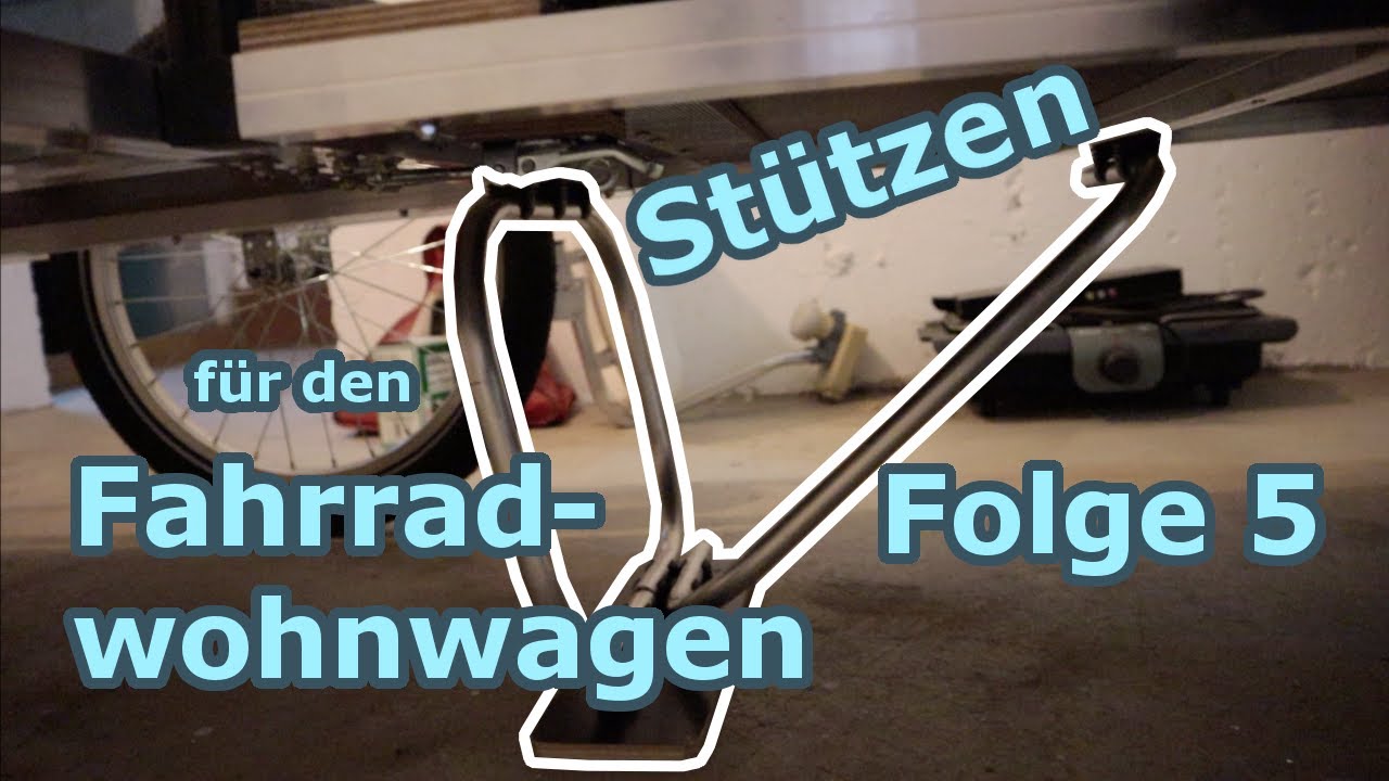 Stützen für den Fahrradwohnwagen [F5]