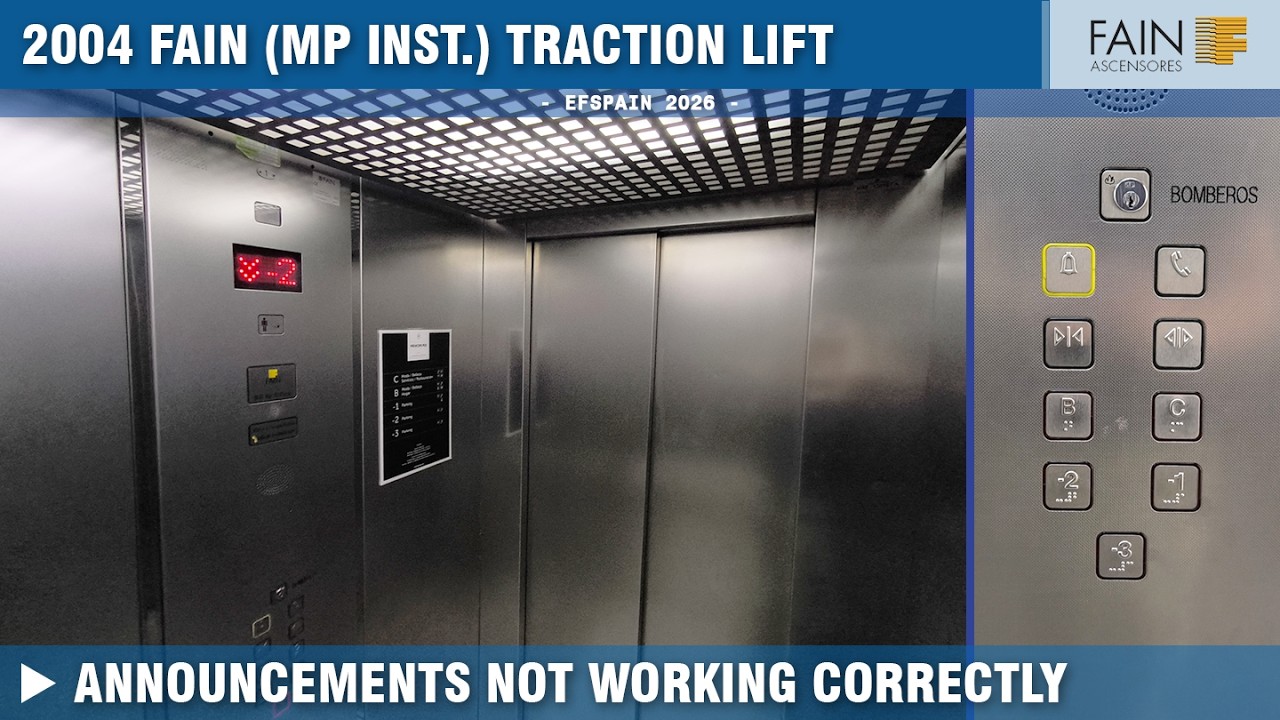 2004 FAIN MP traction lift @ CC Príncipe Pío, Madrid