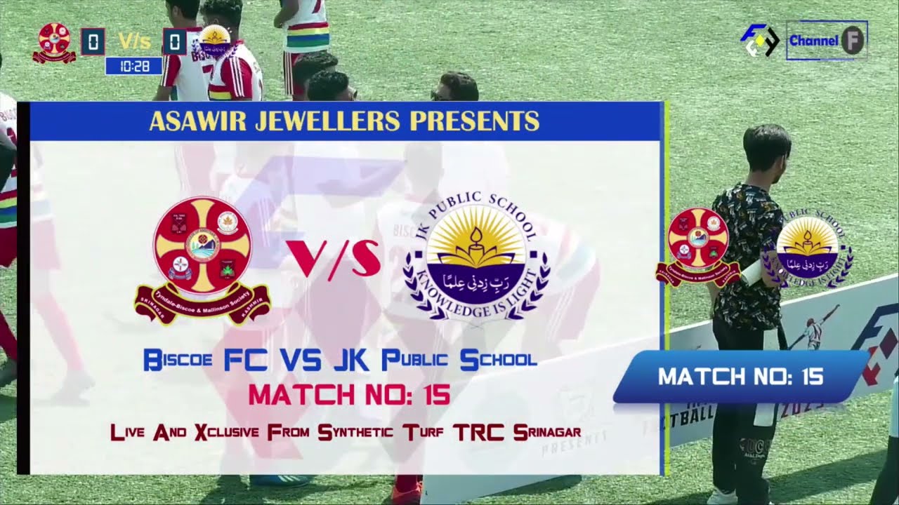 Match No 15 Biscoe FC Vs JK Public School