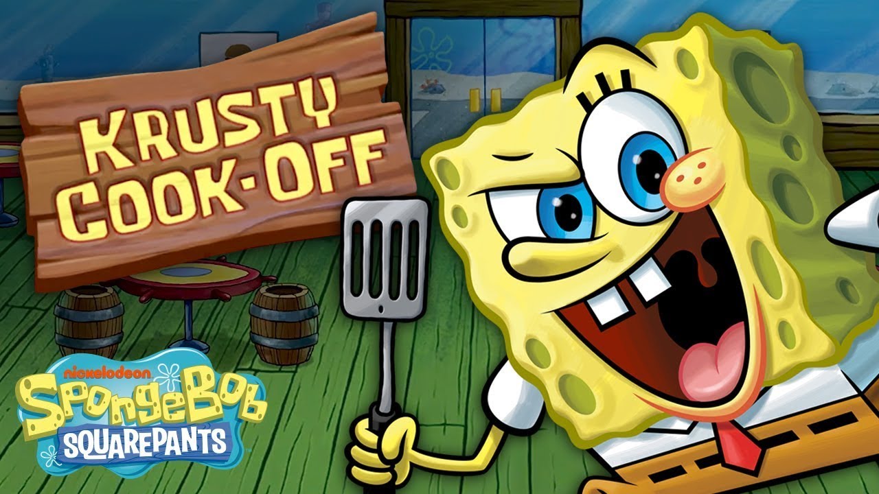 Spongebob: Krusty Cook-Off Gameplay  - unlocking Squidward Tentacles