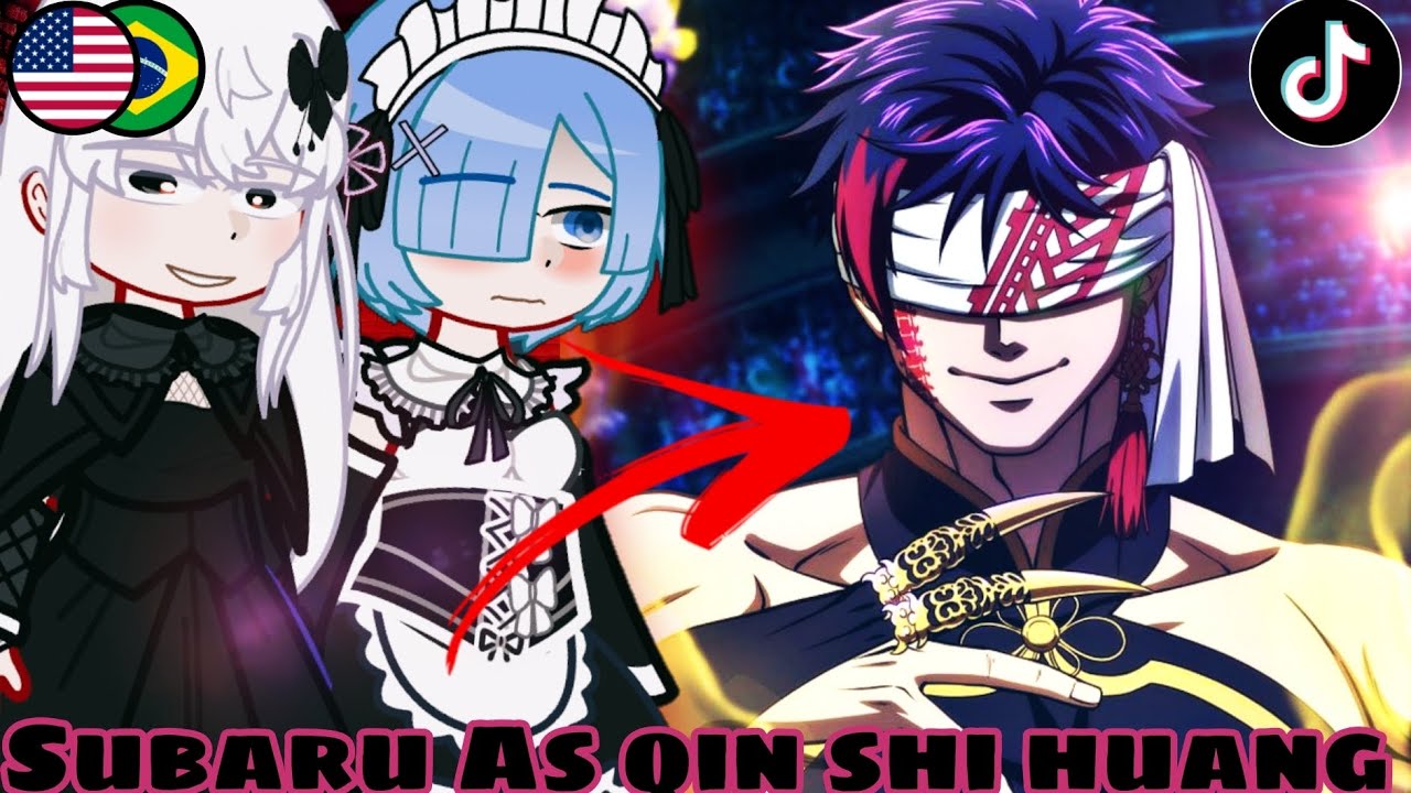 🇺🇲🇧🇷 Re:Zero React 🔥 Subaru as Qin Shi Huang - Gacha React