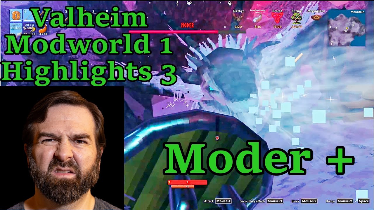 Taking on Moder in my Modded Valheim World! - Modworld 1 PT 3