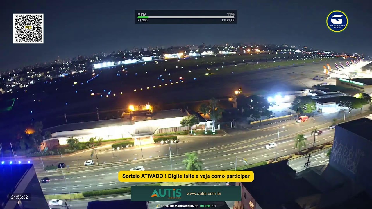 SBSP LIVE #3 - Aeroporto de São Paulo AO VIVO - CGH Airport - 16/02 Manhã