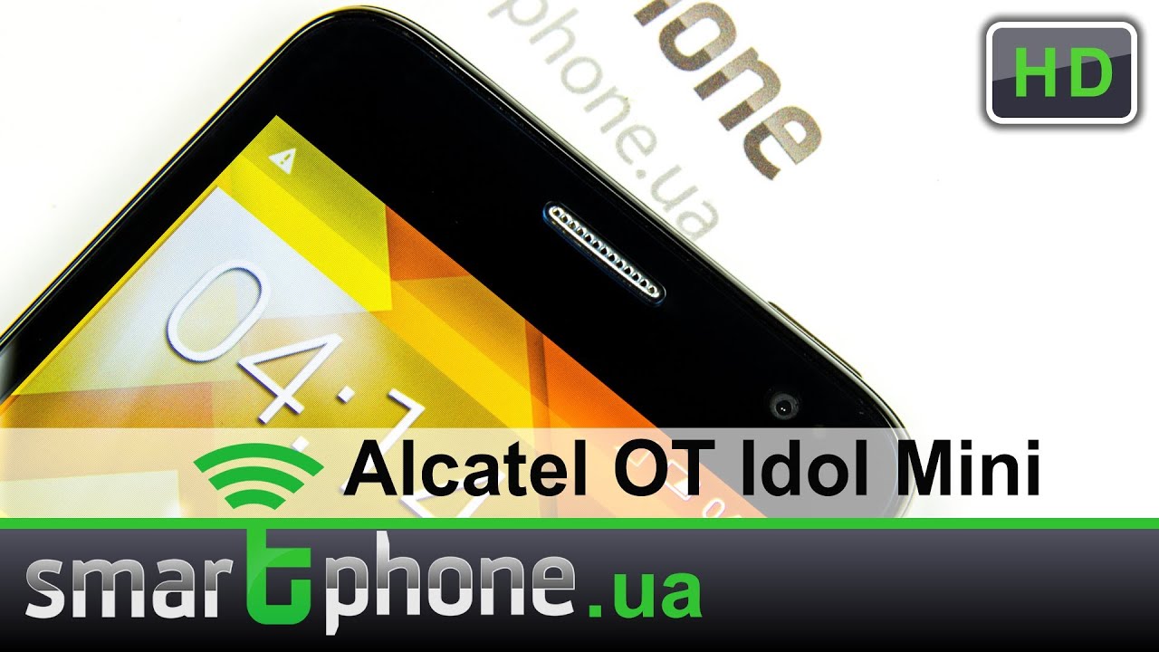 Alcatel One Touch Idol Mini - Обзор смарфтона весом 96 грамм