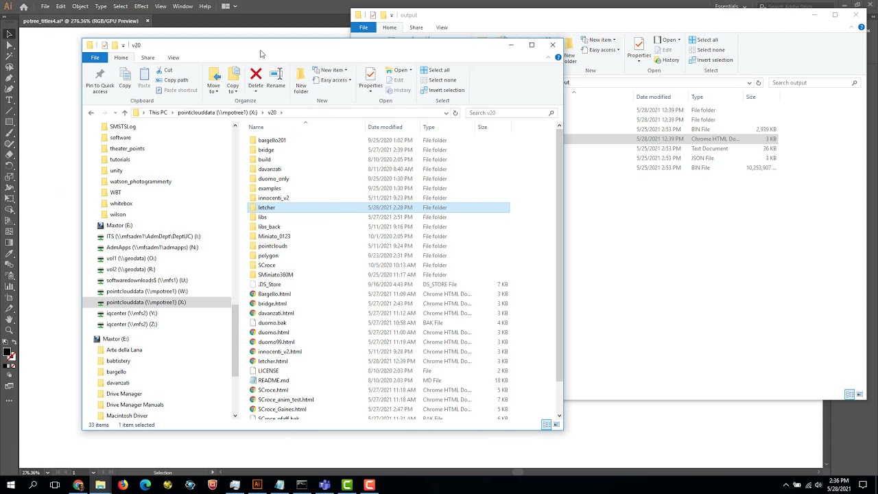 Potree Part5 - Uploading Web Page