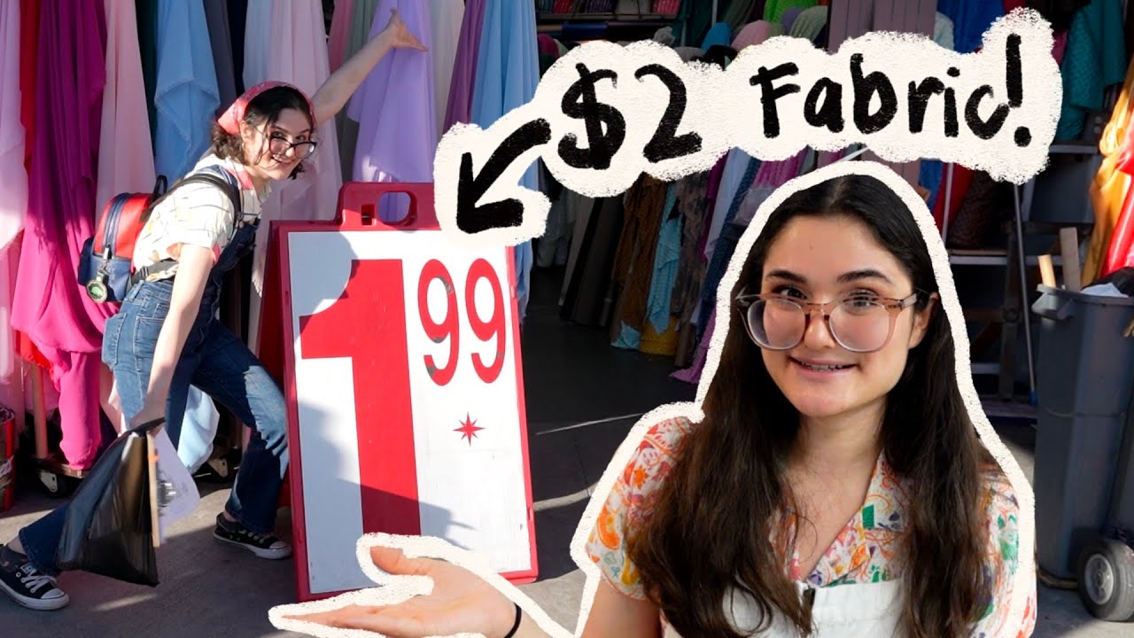 How to Buy Fabric for Cheap - A Beginner's Guide to shopping in the LA Fashion District