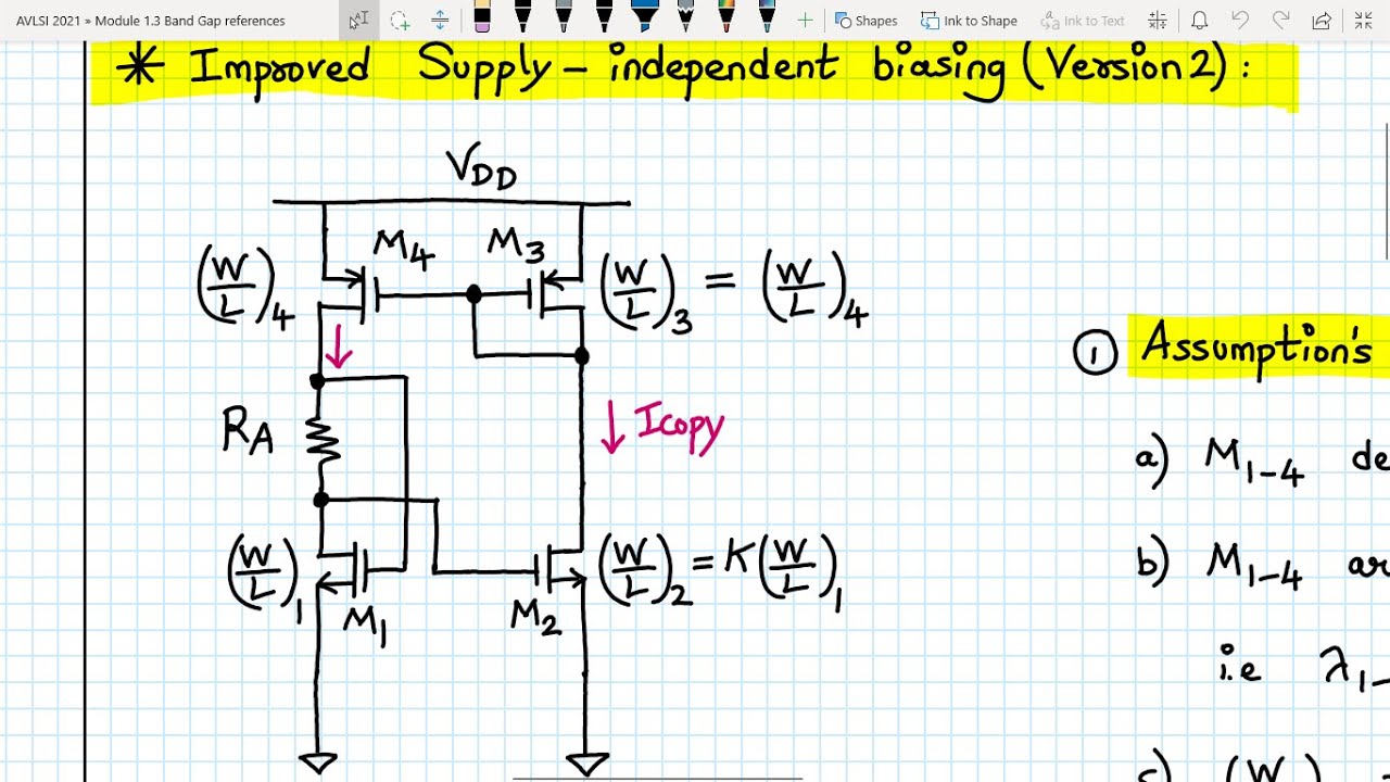 Analog VLSI Design Lecture 25: Supply Independent Biasing