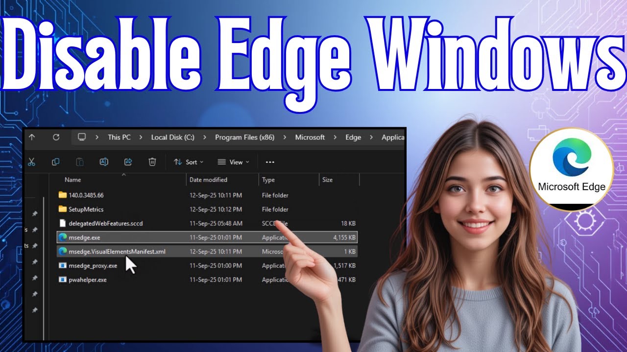 Как отключить Microsoft Edge в Windows 11 | Пошаговое руководство (2025)