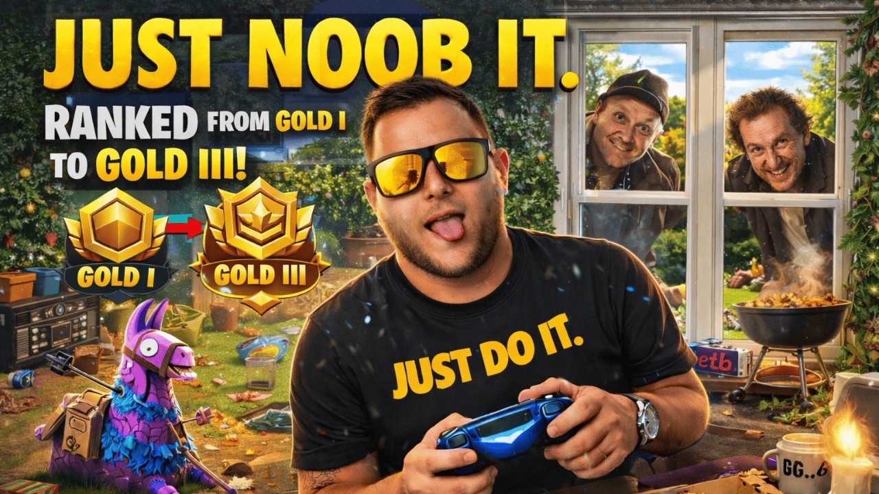 JUST NOOB IT! 🍕 Gold I to Gold III Grind! 🏆 (HOME ALONE WEEK) #LexSquad