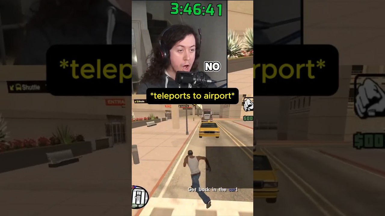 Massive speedrun fail in GTA San  Andreas 