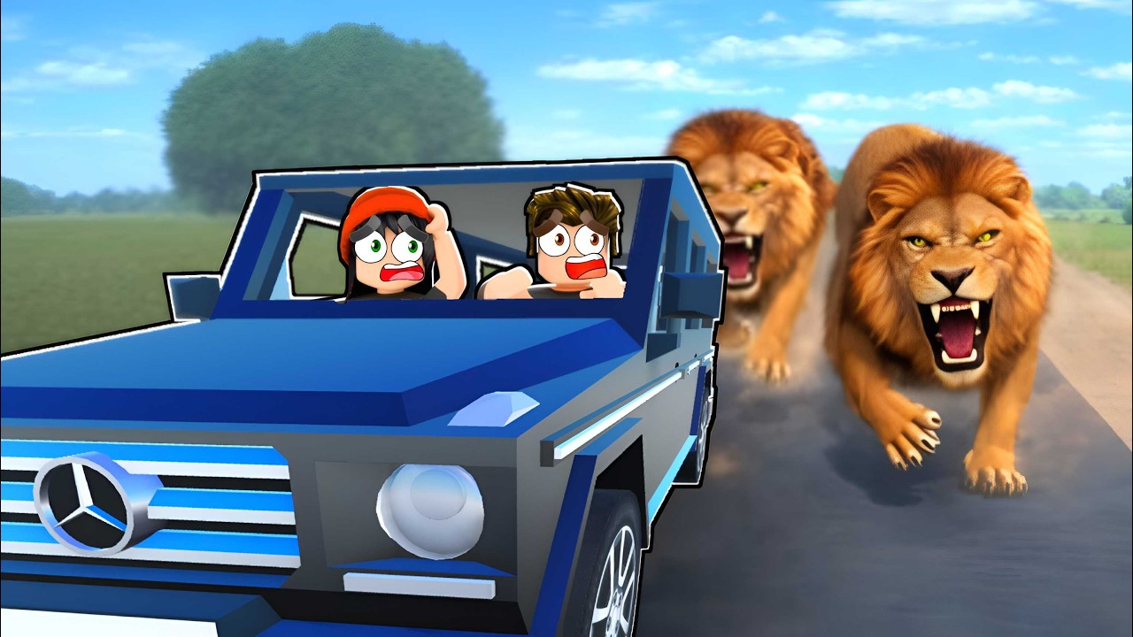 ROBLOX: ДОЛГОЕ САФАРИ-ПУТЕШЕСТВИЕ С АЛЕКСОЙ!