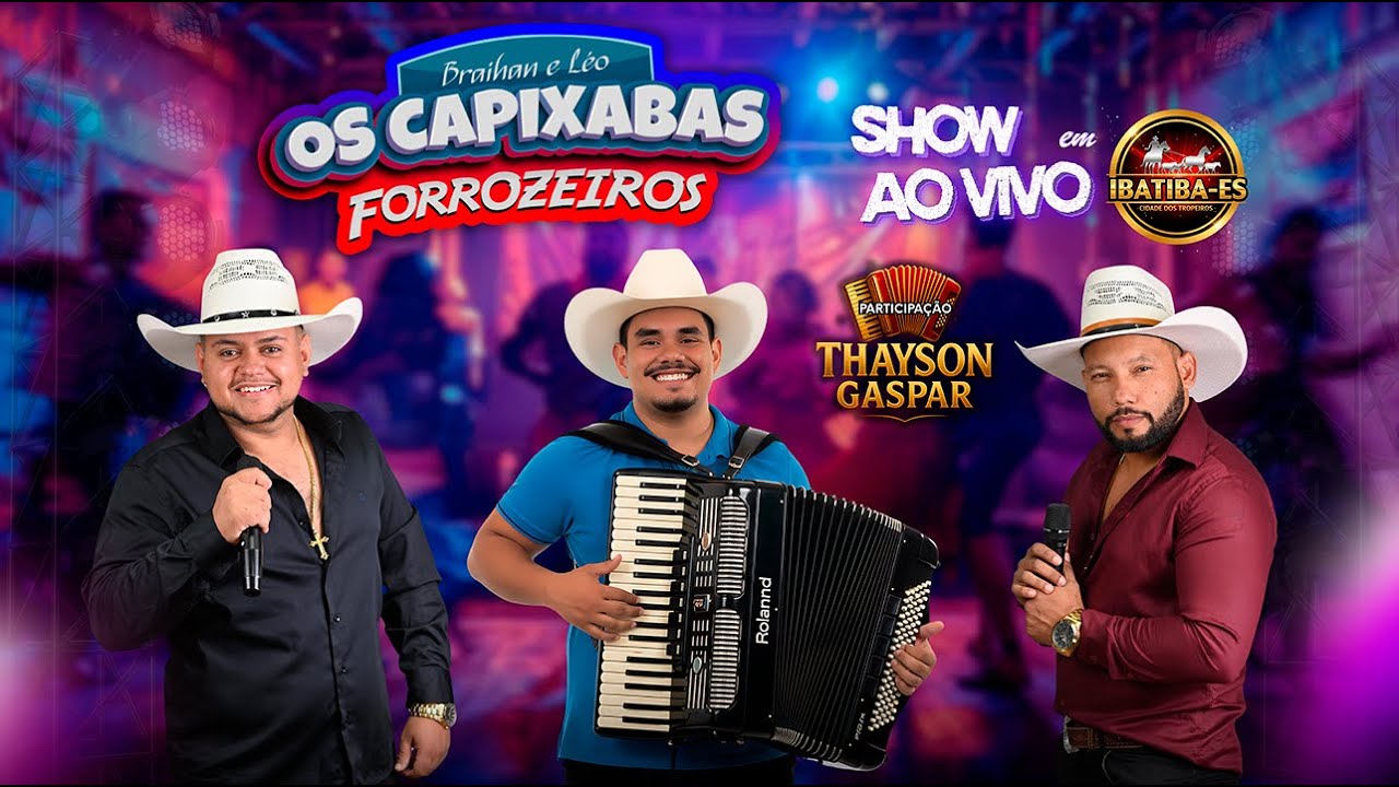 Os Capixabas Forrozeiros Show Ao Vivo na Cabana Beira Rio Ibatiba-ES 18/10/2025