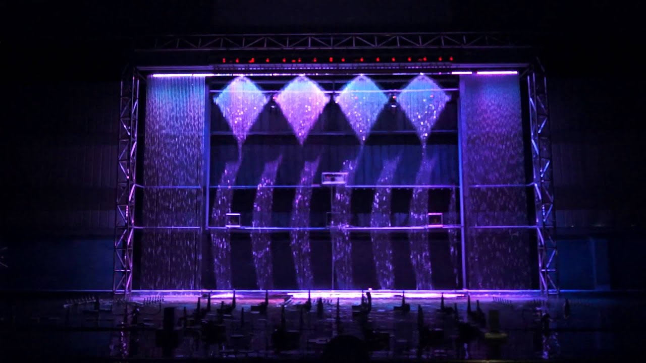 Digital Waterfall / Digital Water Curtain