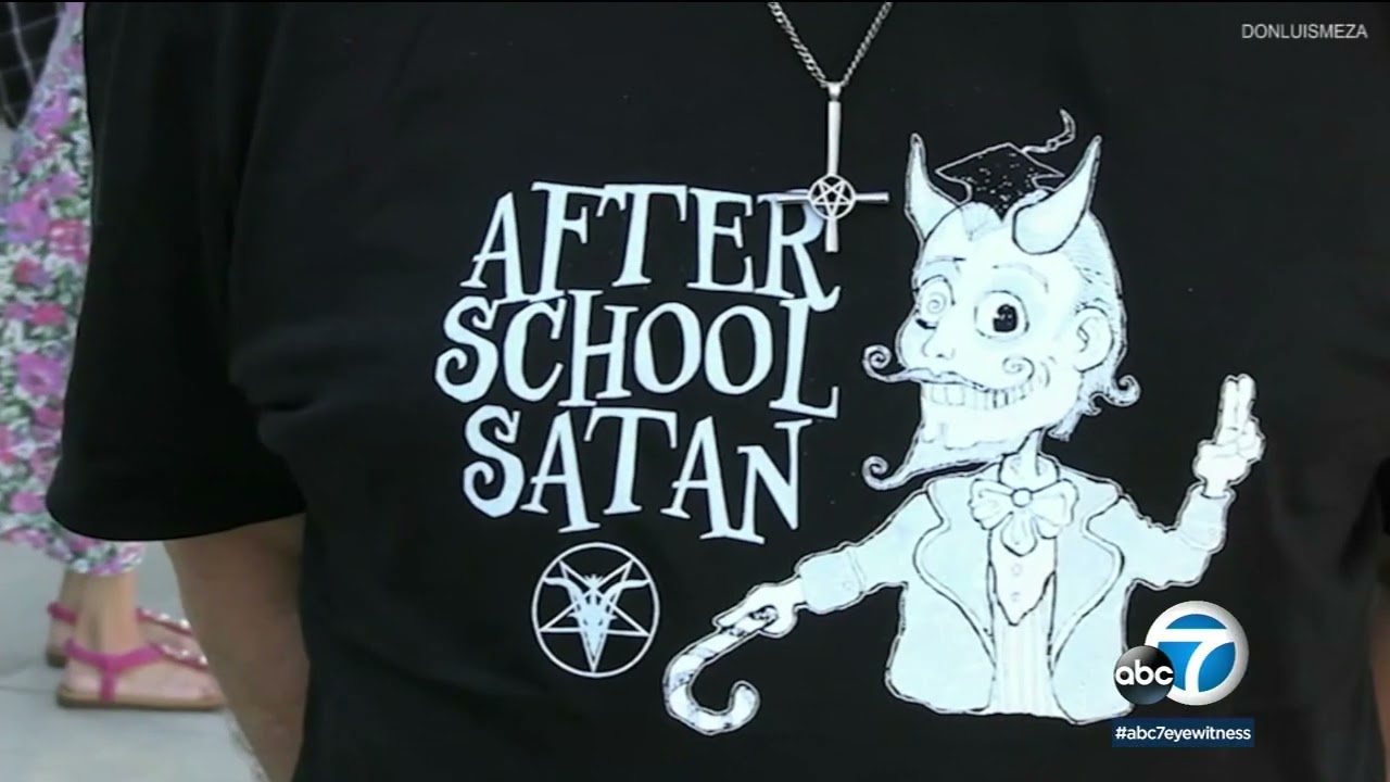 Satan club holds after-school event for kids. Protesters aren't having it