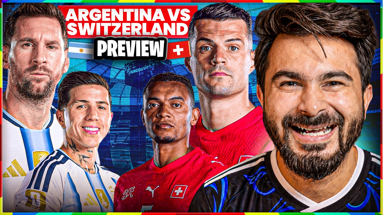 Can Argentina BEAT Switzerland? The RIGGED Narrative? Lineup & Tactics