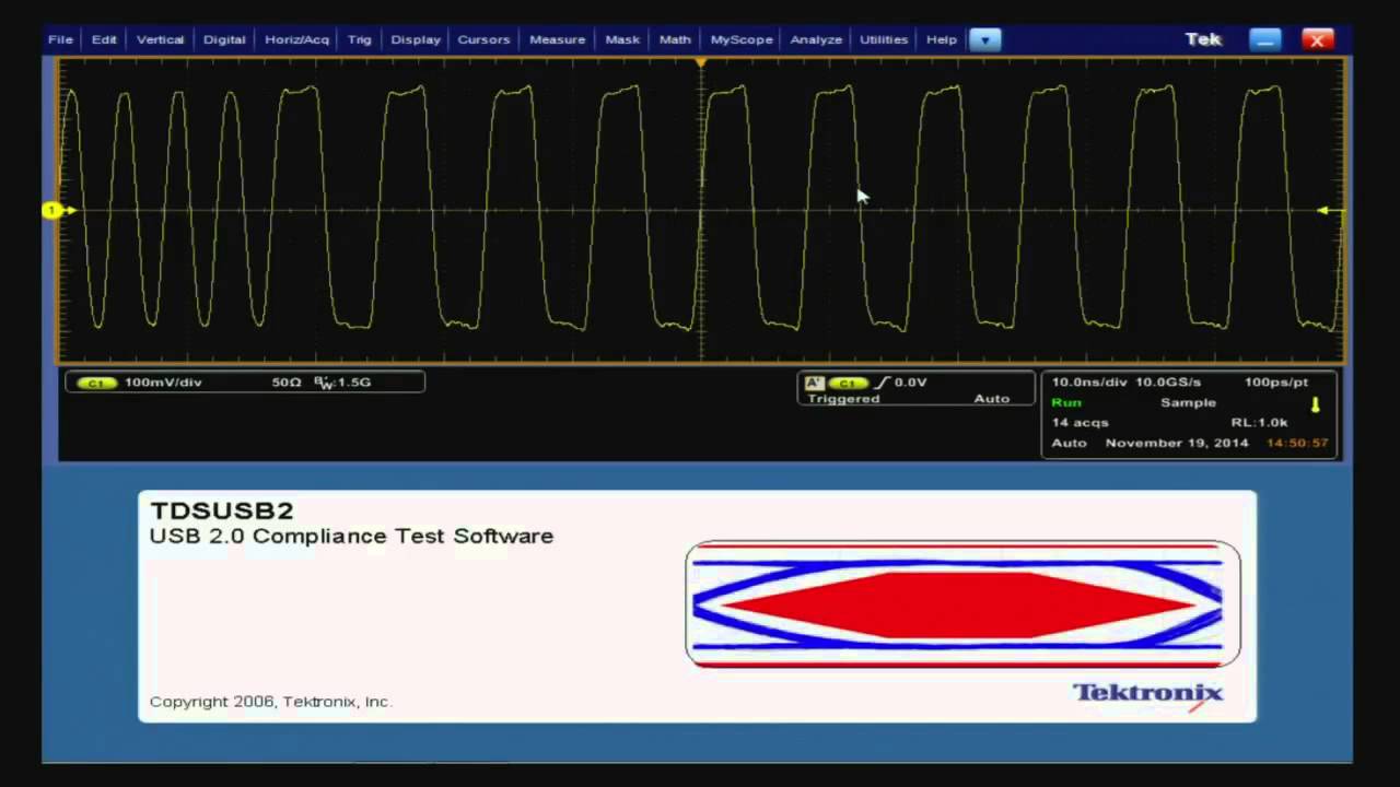 USB2.0 High Speed Device Testing (Part 1 of 5): Signal Quality Testing