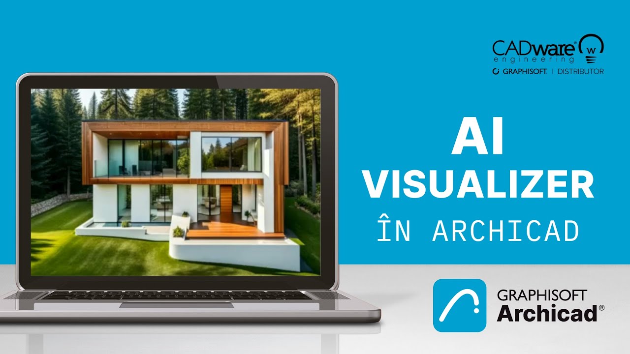 Archicad AI Visualizer | Tutorial Archicad România | Archicad Tips & Tricks #16