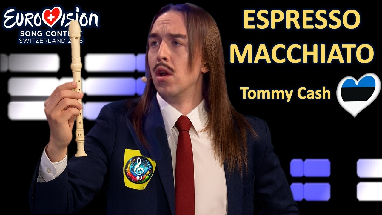 Cómo tocar ESPRESSO MACCHIATO (Tommy Cash) en Flauta Dulce ☕ Eurovisión 2025 🎵 Recorder Tutorial