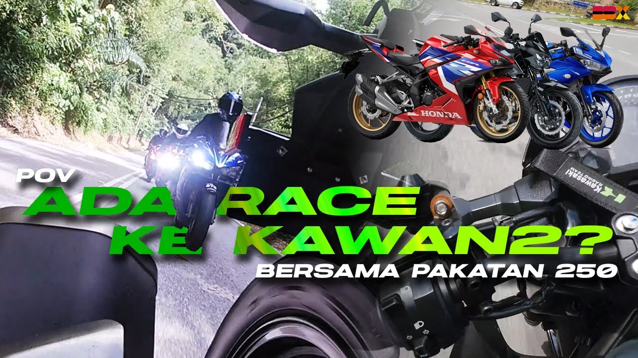 POV PURE SOUND: ADA RACE?! LAYAN CORNER JANDA BAIK! | PAKATAN 250 | Z250 | DJI OSMO ACTION 4