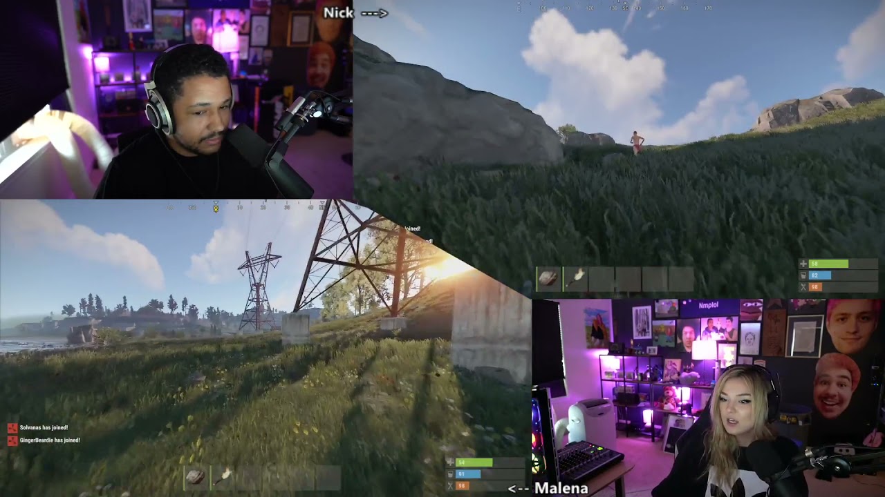 OTV Rust off to great start for Nmp and Malena | OTV 2.0 Rust RP
