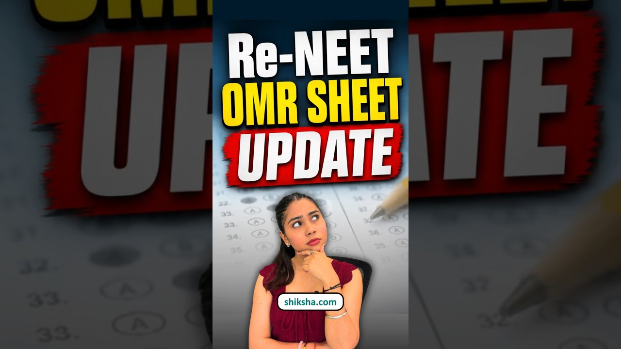 NEET OMR Sheet 2026 Release Date, Re NEET Result 2026 Date, Re NEET OMR Release Date #neet2026 #neet