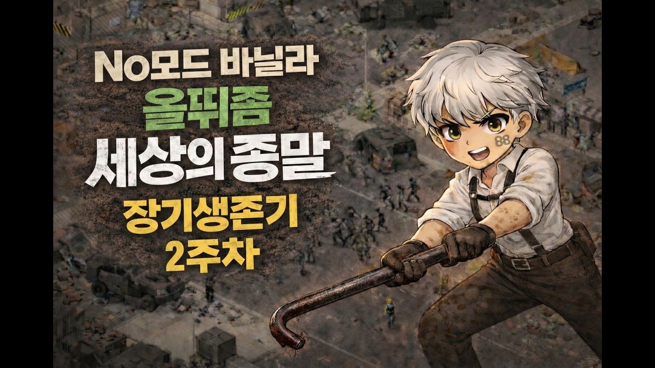동물농장 잠시휴업👋금속기술 배우러 유학(파밍)갑니다. 14일차ㅣ좀보이드