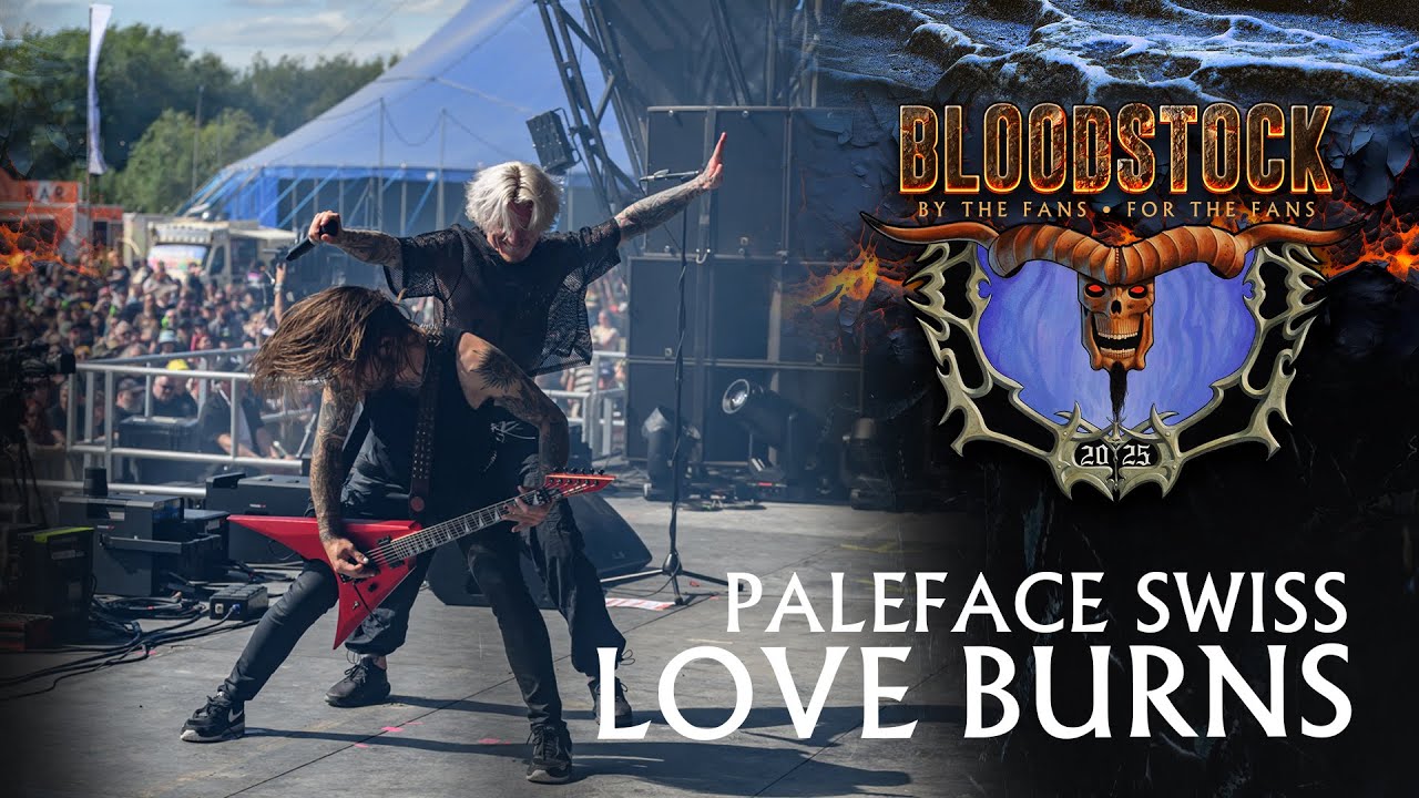 🔥 PALEFACE SWISS - Love Burns - Live at Bloodstock Open Air 2025🤘