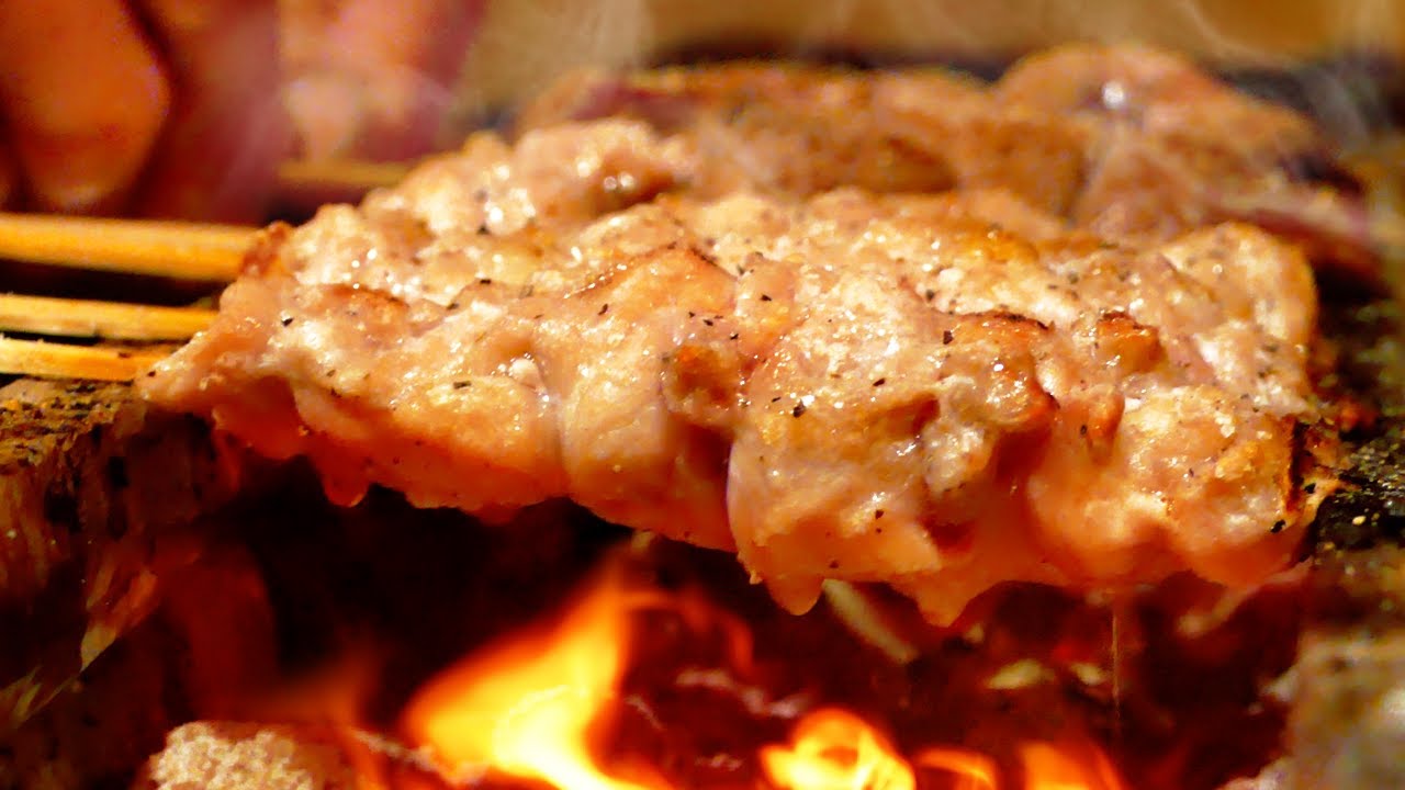 Якитори, приготовленное из тщательно отобранной курицы Сирэтоко с Хоккайдо, просто восхитительно!