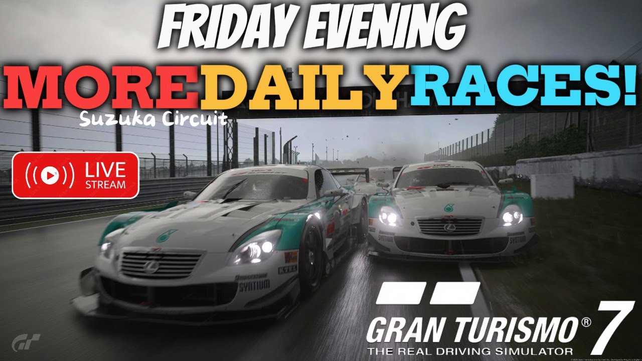🔴LIVE!  Gran Turismo 7 | More DAILY RACES!!!! | From E to A+! pt.6