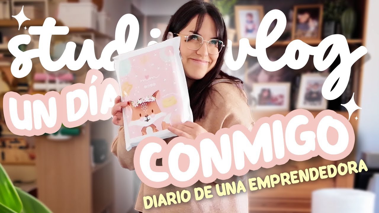 Studio Vlog ✨ | Un día trabajando desde casa en mi emprendimiento… ¿Se Puede con Todo?