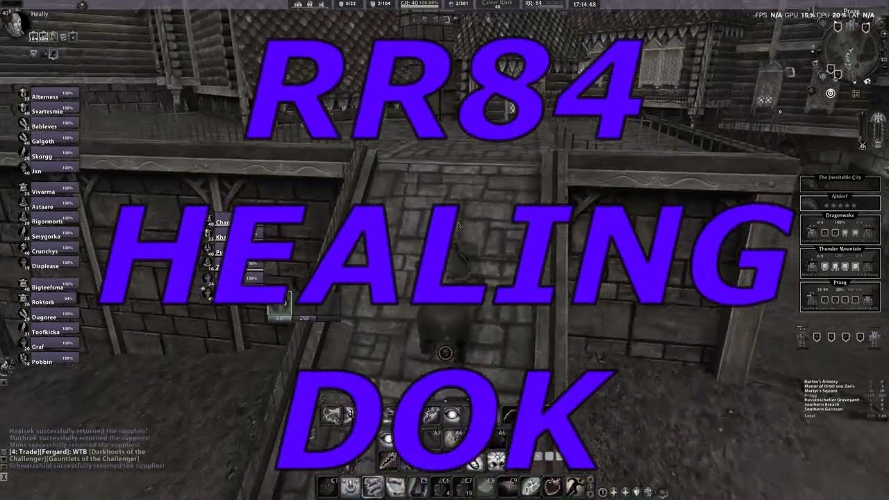 RoR DOK Healer; RvR gameplay 2024