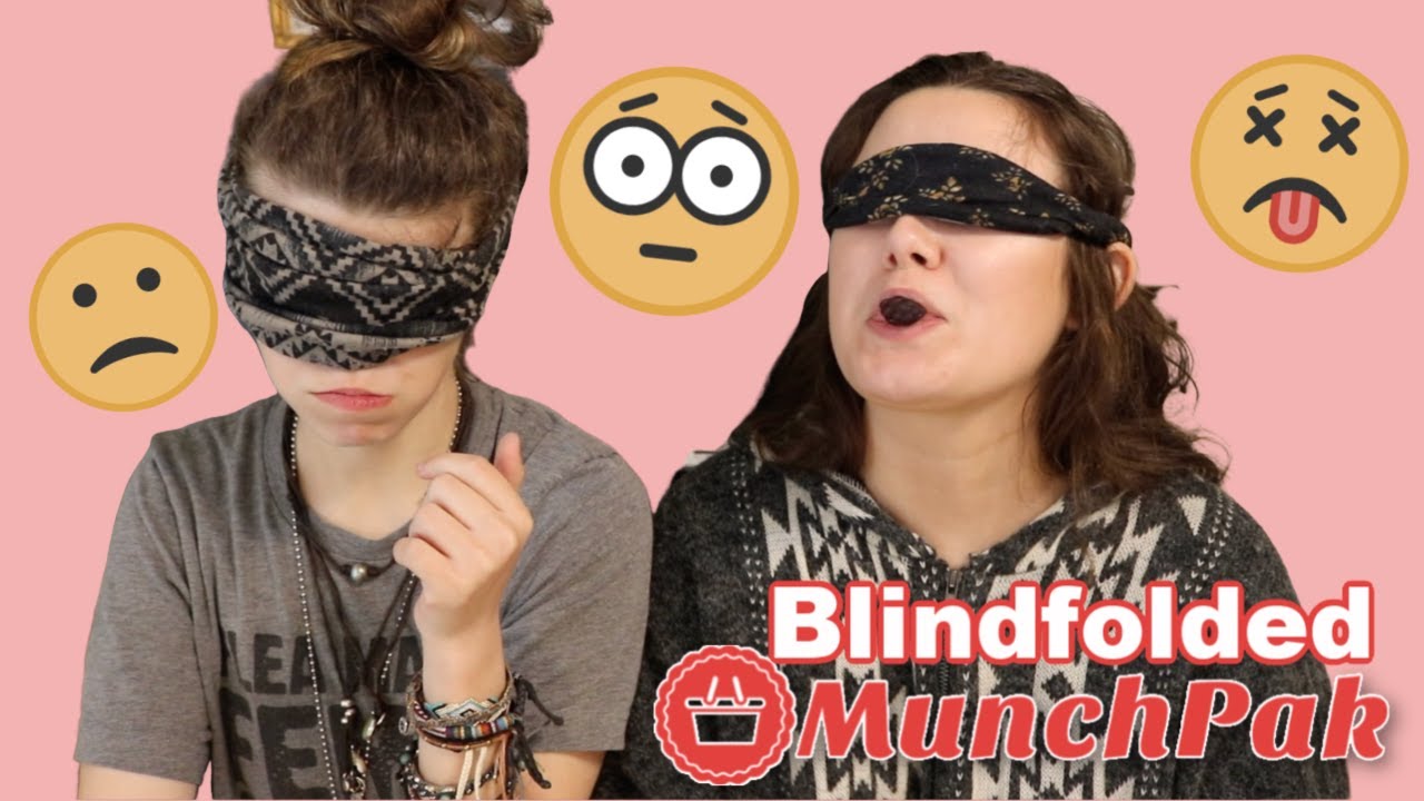 Trying WEIRD Worldwide Snacks BLINDFOLDED | MunchPak