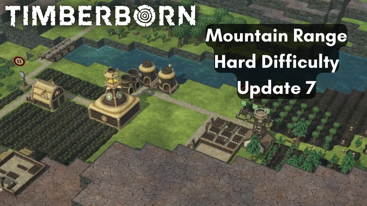 How Hard is Hard Difficulty on the Mountain Range? - Timberborn Update 7