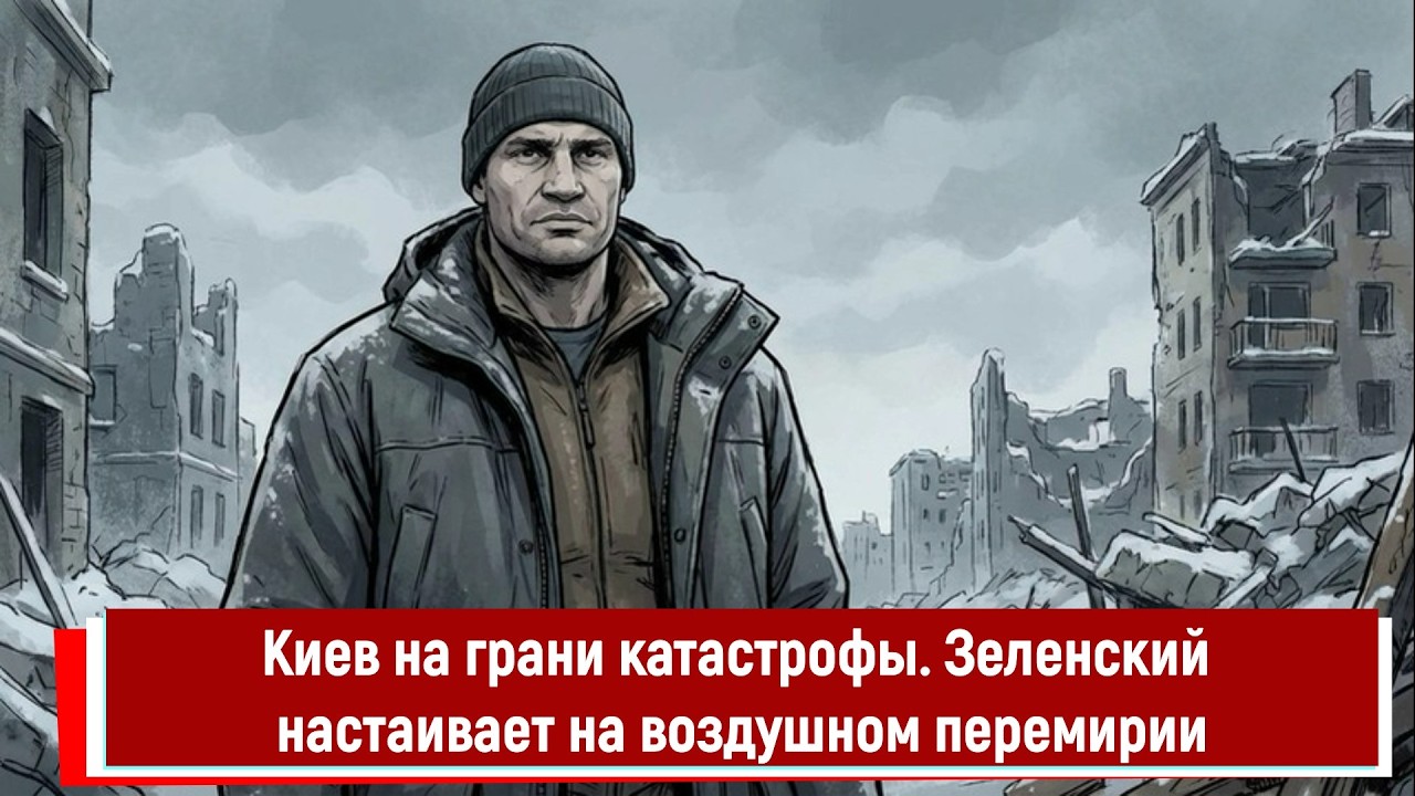 Киев на грани катастрофы: Зеленский настаивает на воздушном перемирии