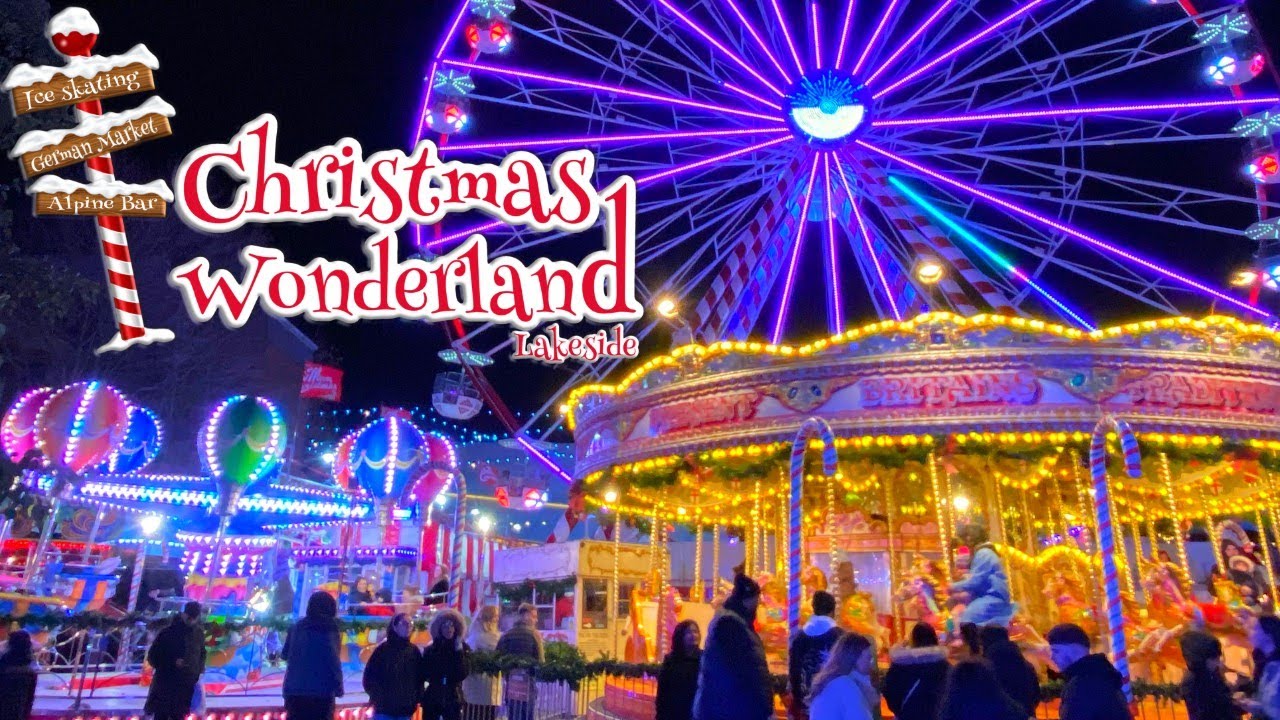 Christmas Wonderland Lakeside Vlog December 2021