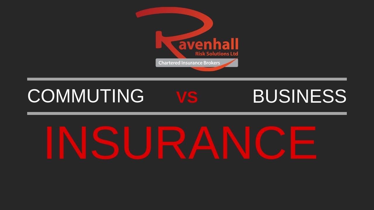 What is the difference between commuting vs business car insurance?