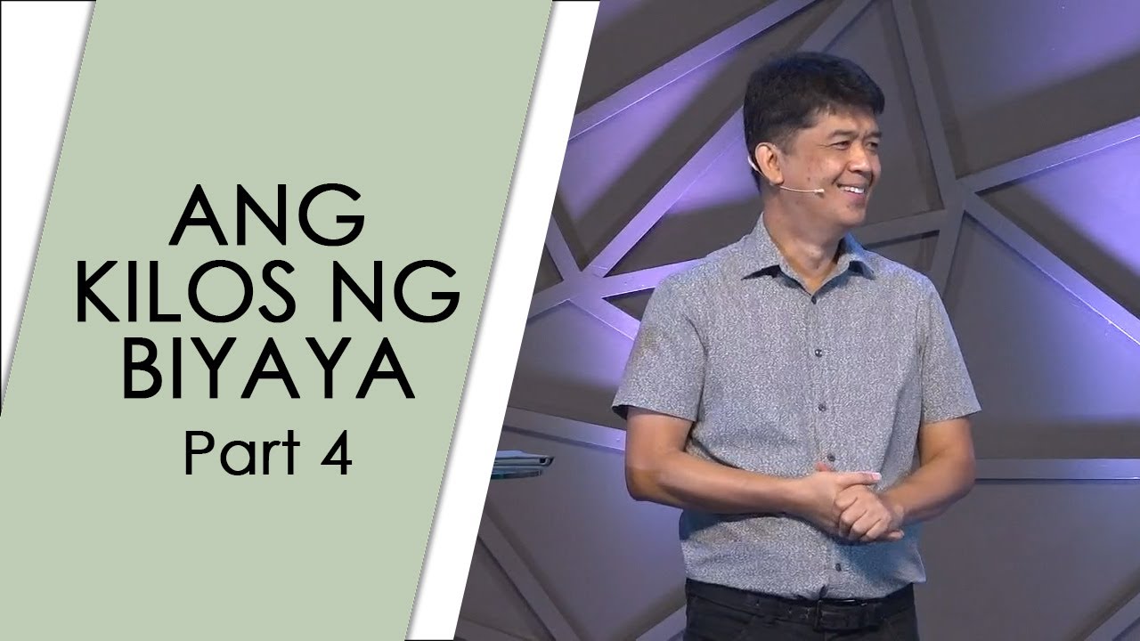 ANG KILOS NG BIYAYA PART 4 | Rev. Ito Inandan | JA1 Rosario
