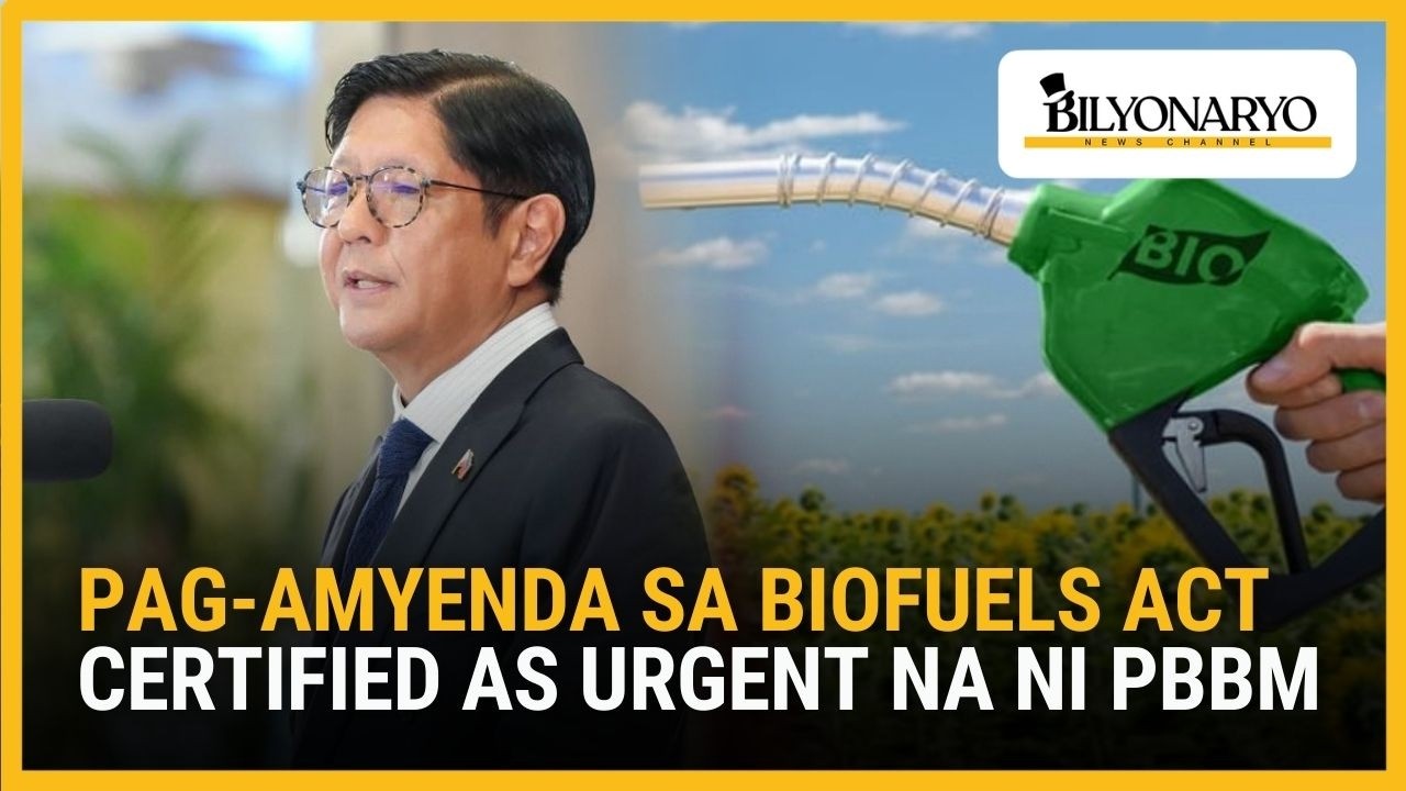 PBBM, pinamamadali ang pag-amyenda sa Biofuels Act para maibsan ang taas-presyo ng langis | Agenda