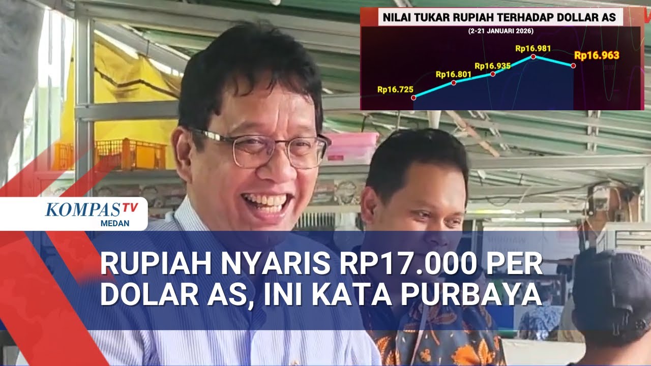 Rupiah Hampir Sentuh Rp17.000 per Dolar AS, Menkeu Purbaya Yudhi Sadewa Optimistis Akan Menguat