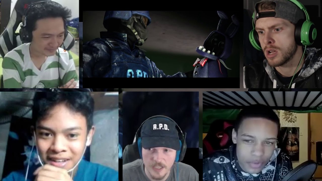 Five Nights at Freddy's: The Twisted Ones | Episode 1 [FNaF Web Series] [REACTION MASH-UP]#150