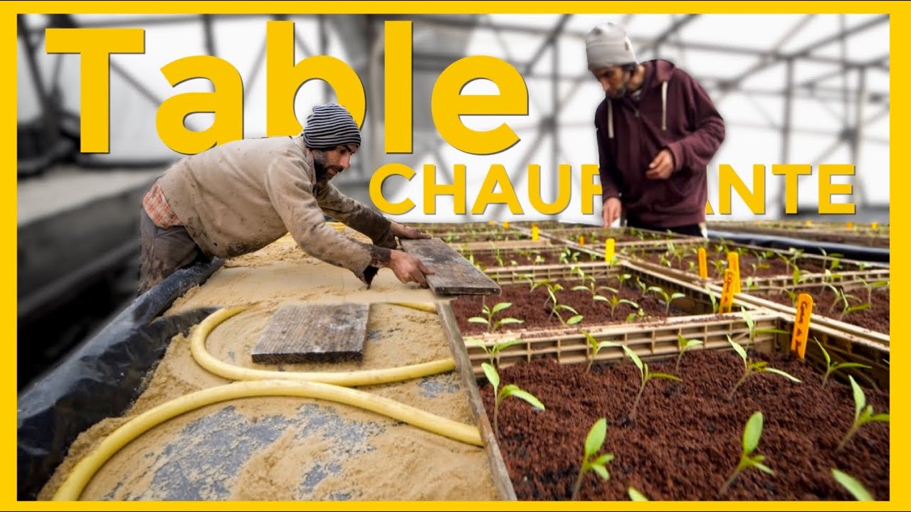 Compost Jean Pain et table à semis chauffante - Épisode 2