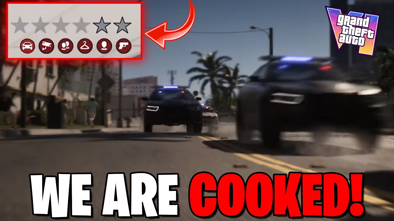 GTA 6: Разбор новой системы розыска