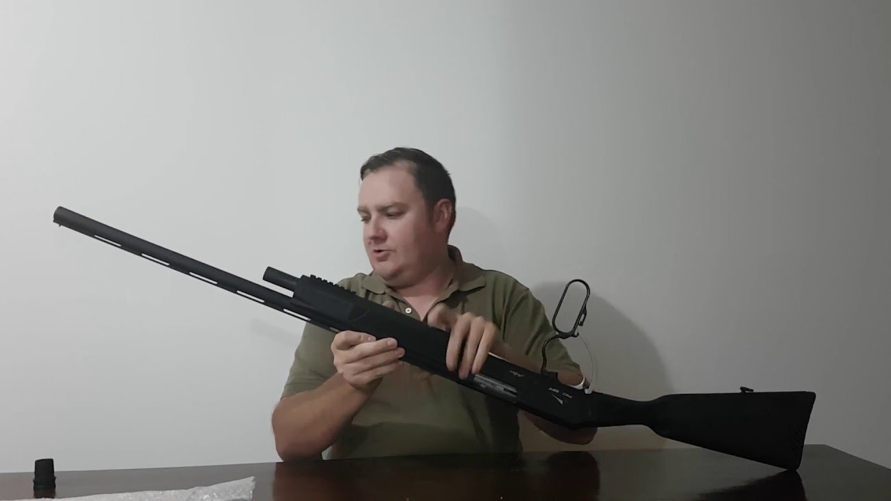 How to assemble an Adler A110 lever action shotgun