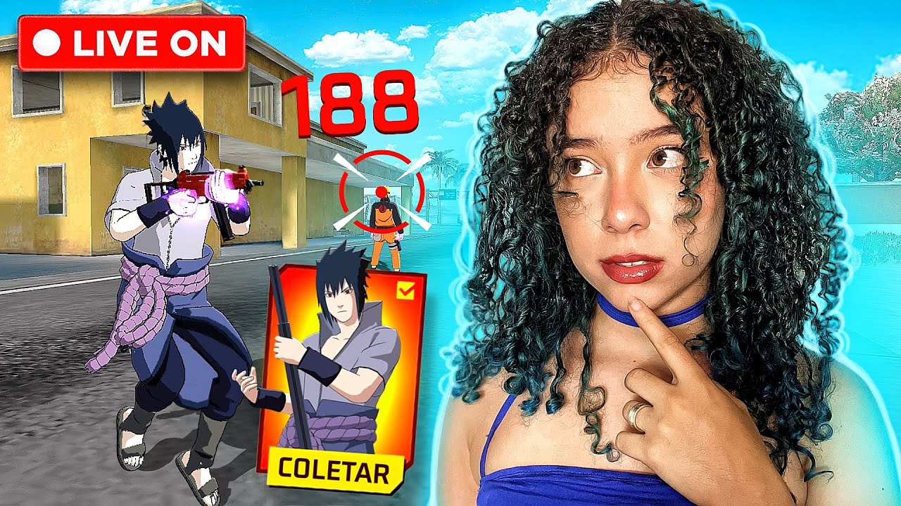 LIVE ON 🔴SEGUNDOU COM S DE SÓ CAPA NA RANK -  FREEFIRE AO VIVO - FX MAISA AO VIVO 🦄💙