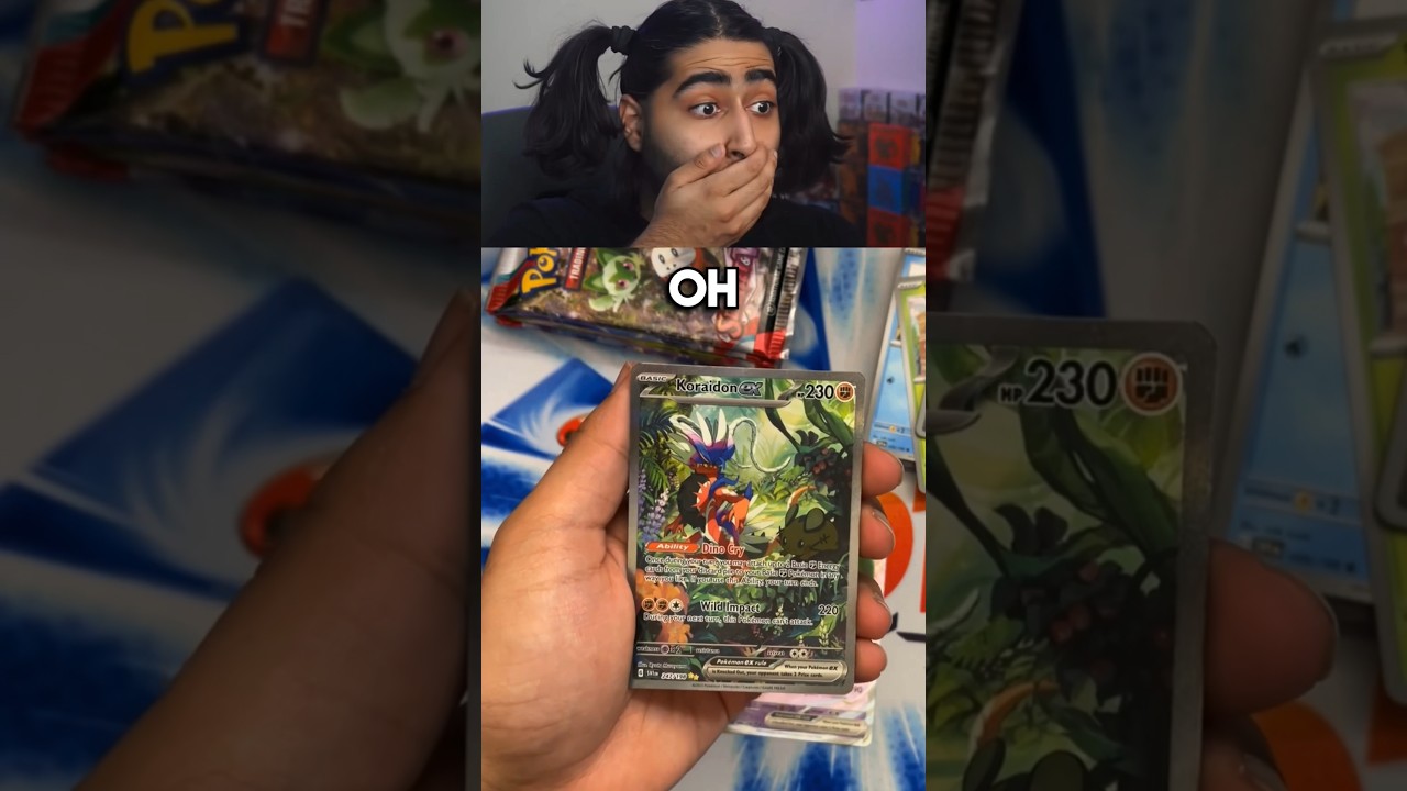The LEGENDARY Pokemon KORAIDON has been PULLED!