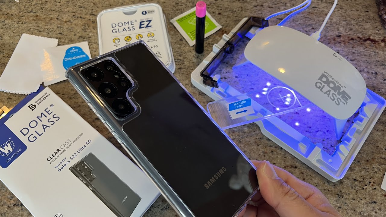Samsung Galaxy S22 Ultra WhiteStoneDome Installation