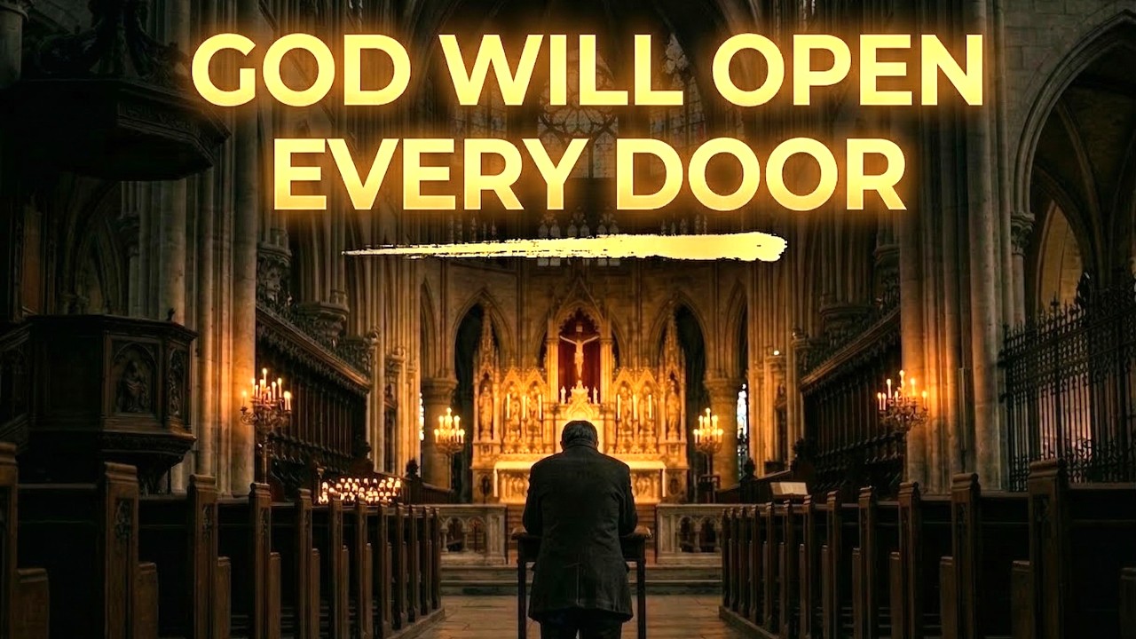 God, I ask boldly and trust You to open every door this week | A Prayer for New Week Blessings