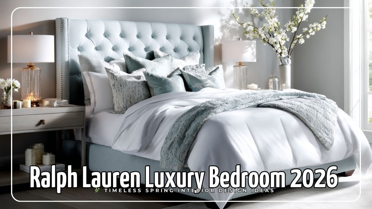 Роскошная спальня от Ralph Lauren 2026 🌿 Вневременные идеи весеннего дизайна интерьера