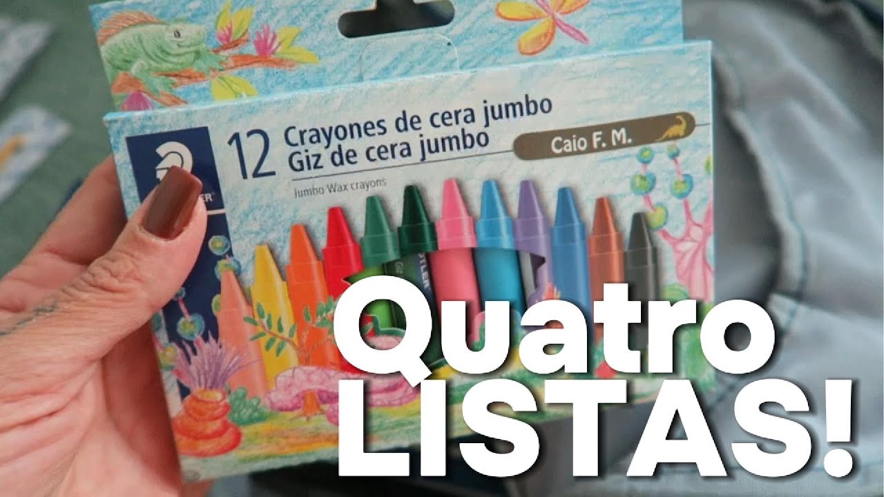Material escolar dos meninos em 2026 | Paloma Fernandes